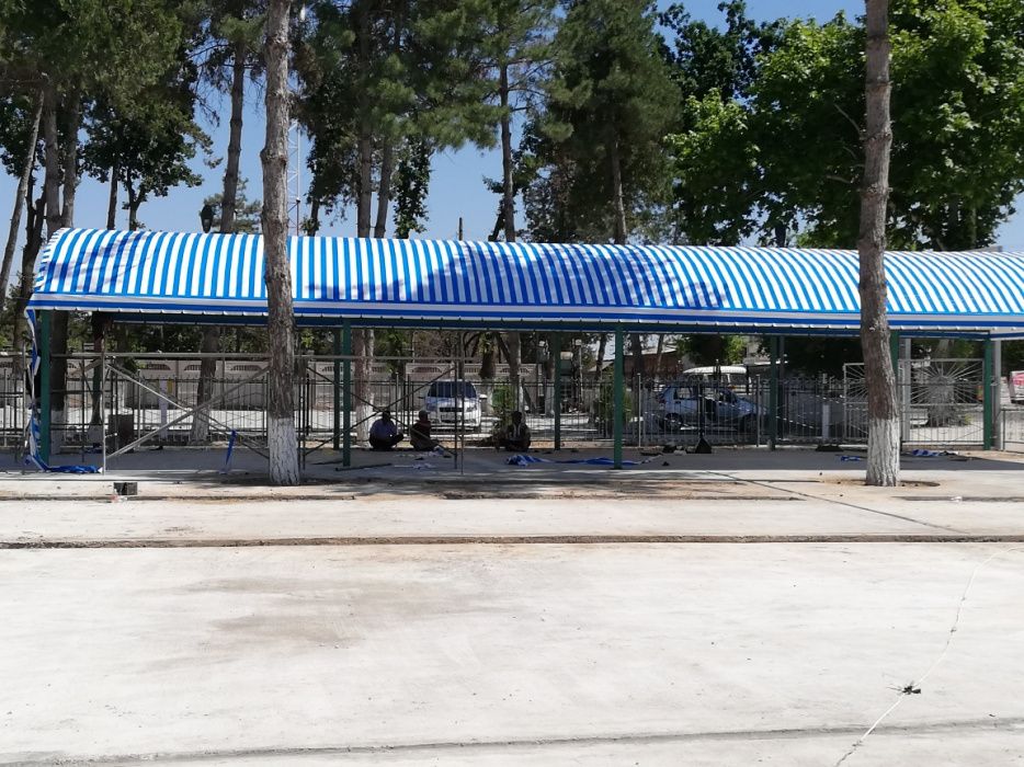 Баннер ва банер тент установка