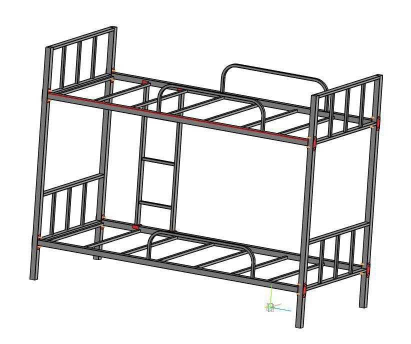 Двухъярусная кровать OPTOM NARXDA sexdan xarid qiling.