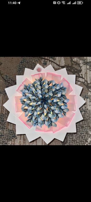 Денежный букет жасаймыз