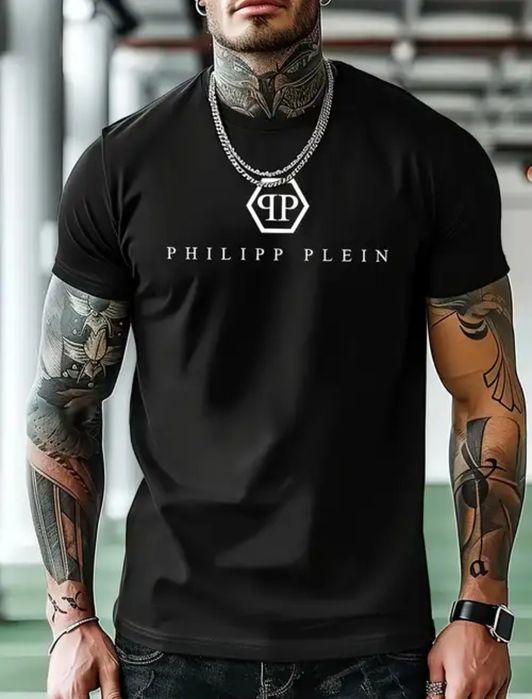Tricou Philipp Plein, Bumbac 100 %, Calitate Premium