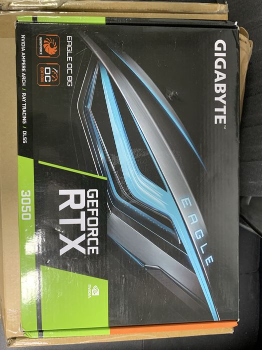 Видеокарта RTX 3050 8gb.