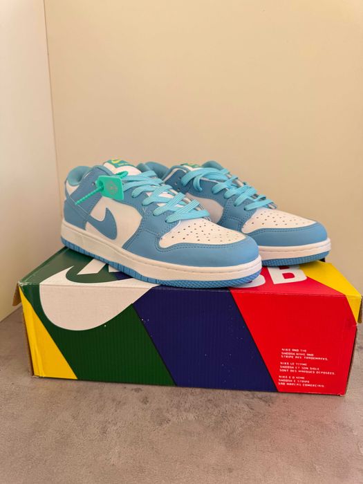 Adidași Nike Air DUNK University Blue, Unisex, NOI- Cu Cutie/Accesorii