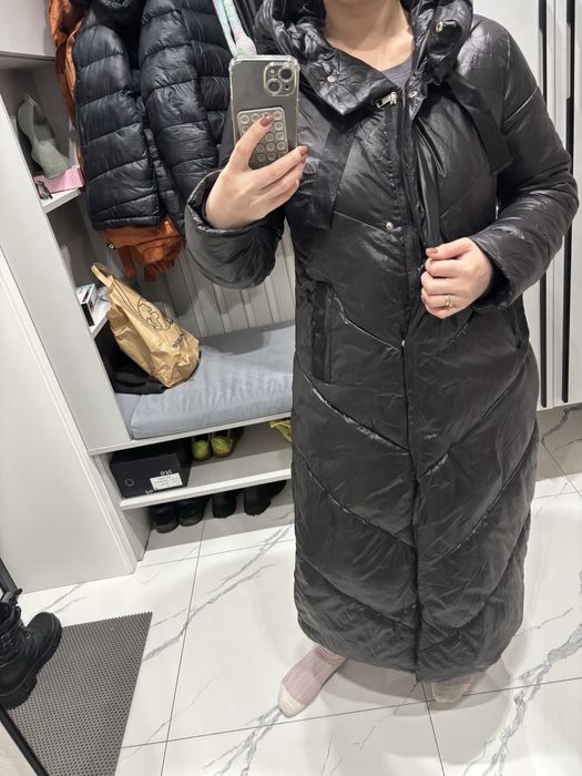 Пуховик зима. 44-46 р.