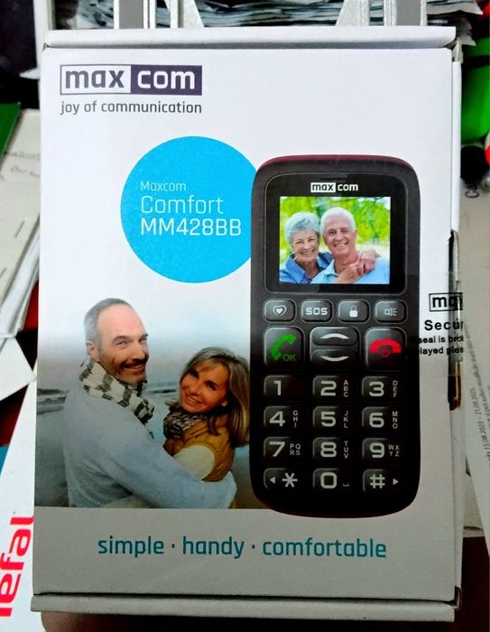 Telefon MAXCOM Confort MM428 NOU - Sigilat - 90 Lei