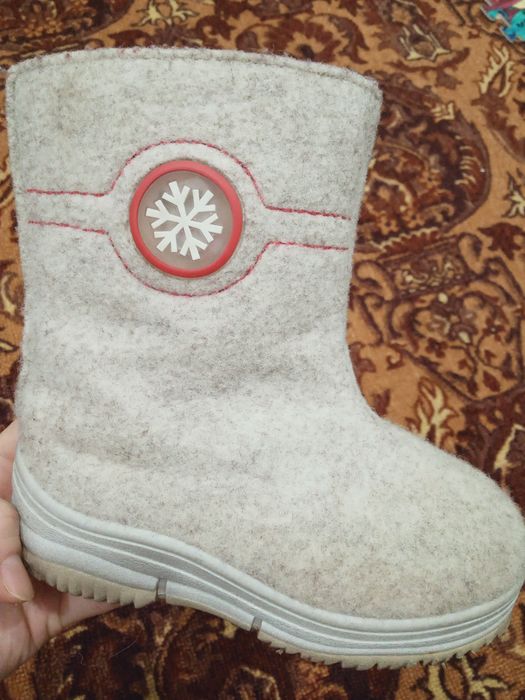 Зимние валенки детские на девочку