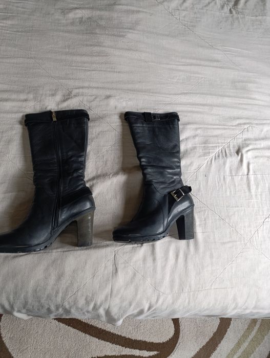 Дамски ботуши естествена кожа