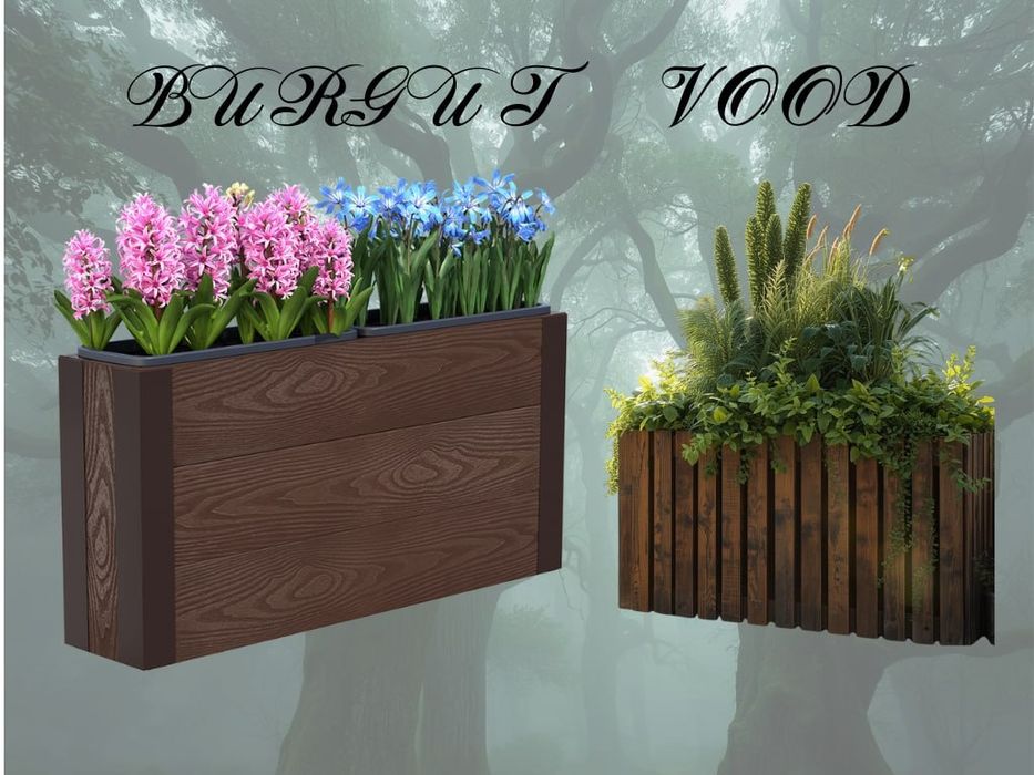 Кашпо из дпк. На заказ.