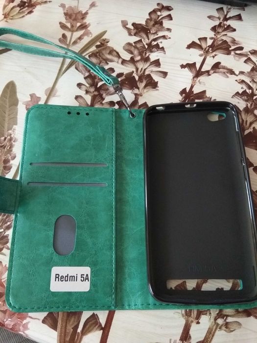 ПРОМО! Кожен калъф за телефон Xiaomi Redmi 5A, нов