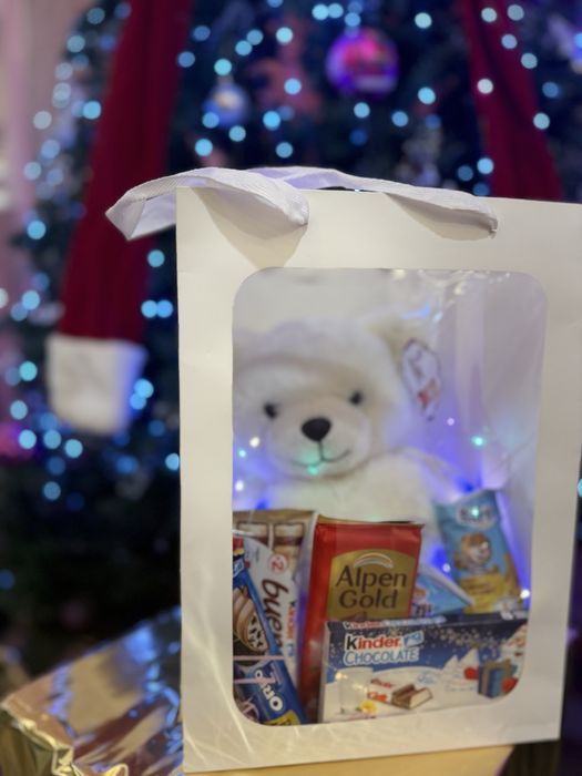 Мишки подарки бокс