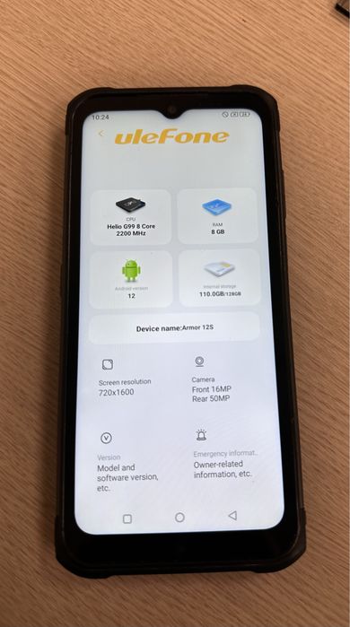 Ulefone Armor 12 s 8/128