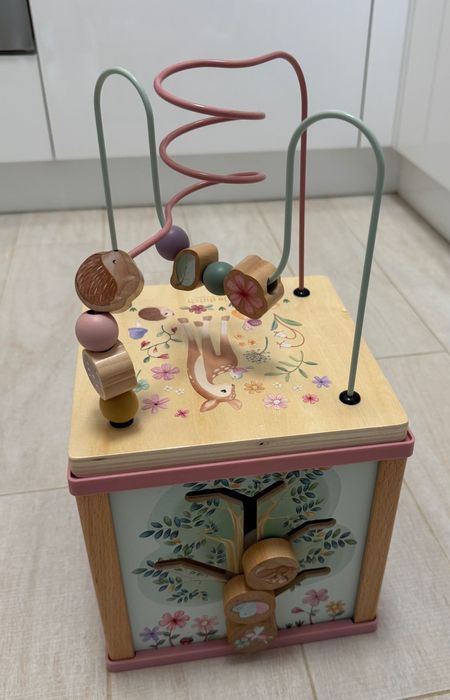 Дървен активен куб little Dutch