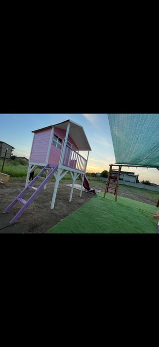 Casuta din lemn pt copii