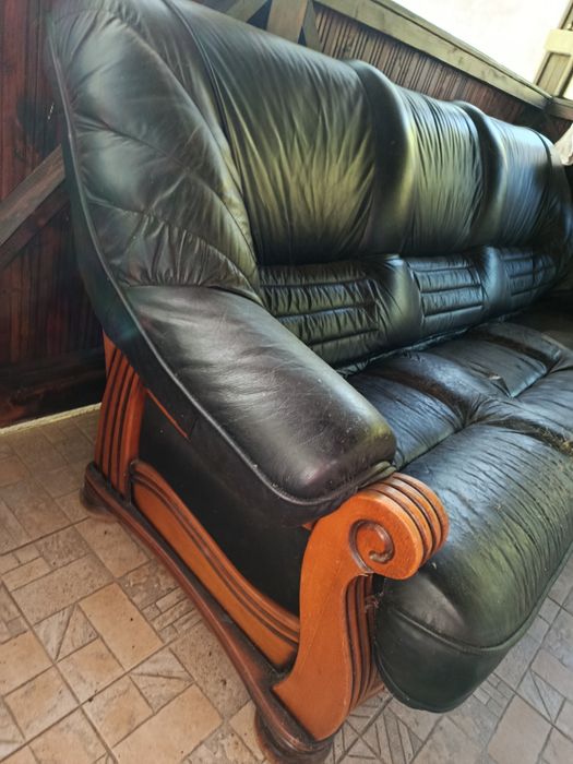 canapea piele, extensibila