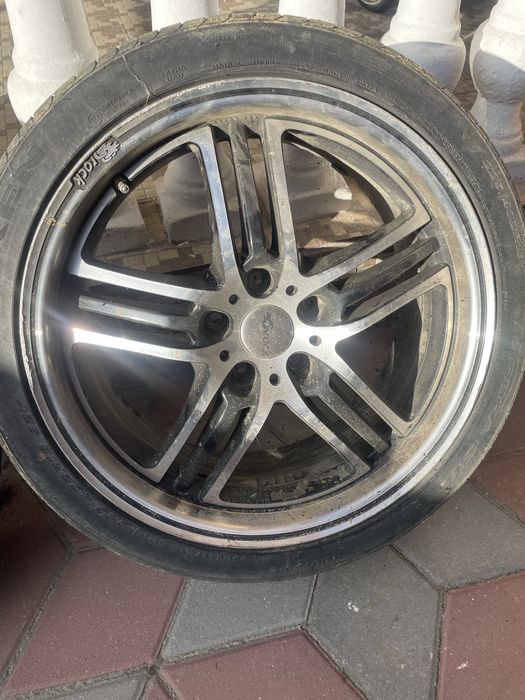 Jante 5x112,r18 cu anvelope 225/40/18