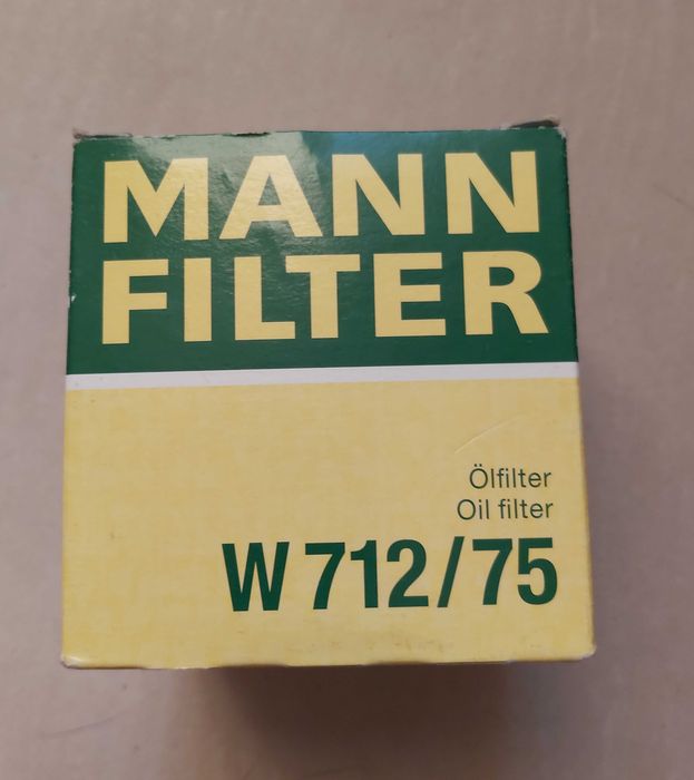 Масляный фильтр MANN W712/75