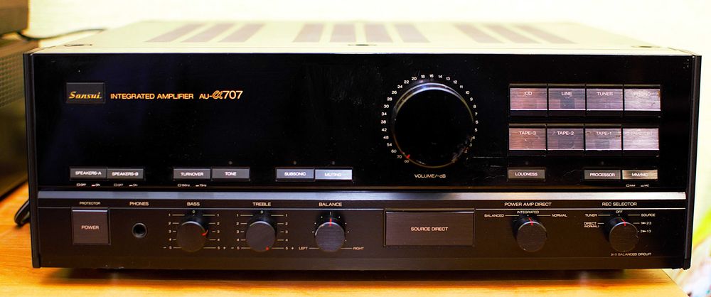Усилитель интегральный Sansui AU-а707