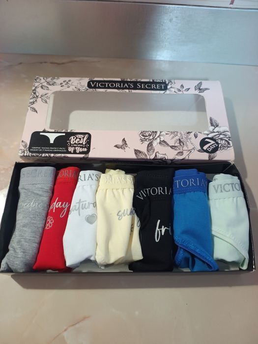 Chiloți Tanga Dama set de 7 buc