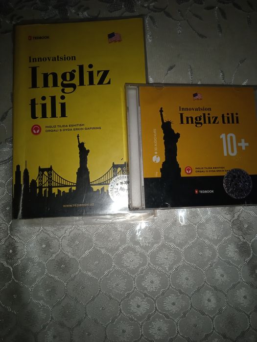 Tedbook  original+CD disk. Holati ideal yangidek