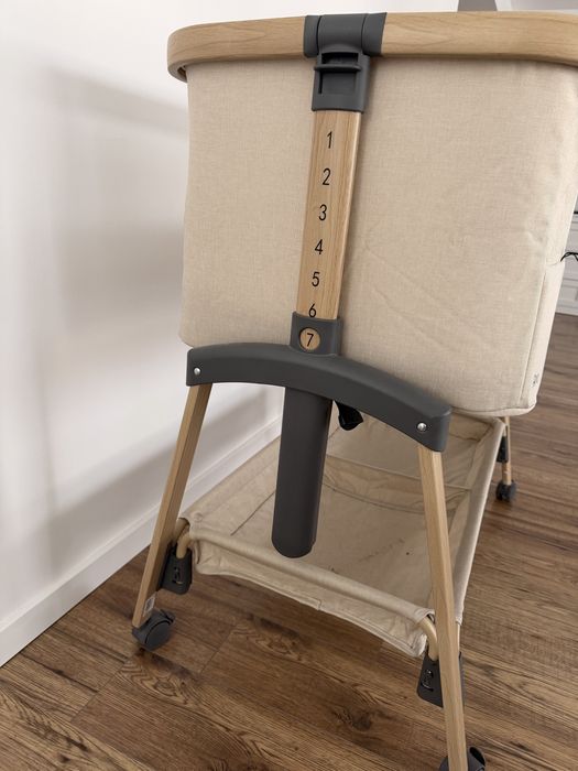 Бебешка кошара с подвижна преграда Cangaroo - Amo, бежова