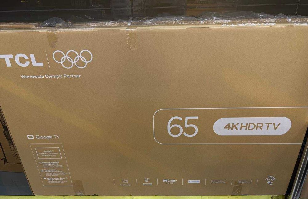Телевизор TCL 65P7K Qled, Google TV | РЕАЛЬНАЯ ЦЕНА