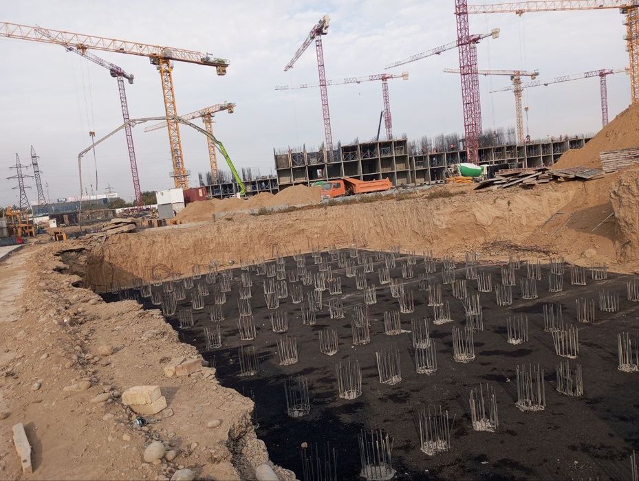 Бурение свай услуга