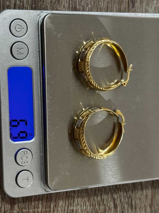 Златни обеци 6.9 гр.