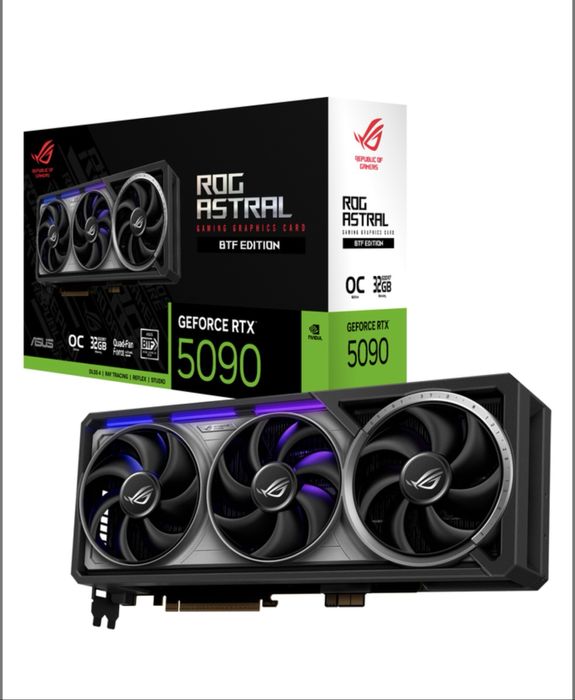 Видео карта ASUS GeForce RTX 5090 ROG Astral BTF OC Edition 32GB