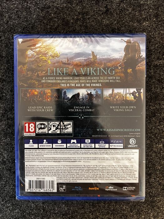 Joc Assassins Creed Valhalla - PS4/PS5 nou