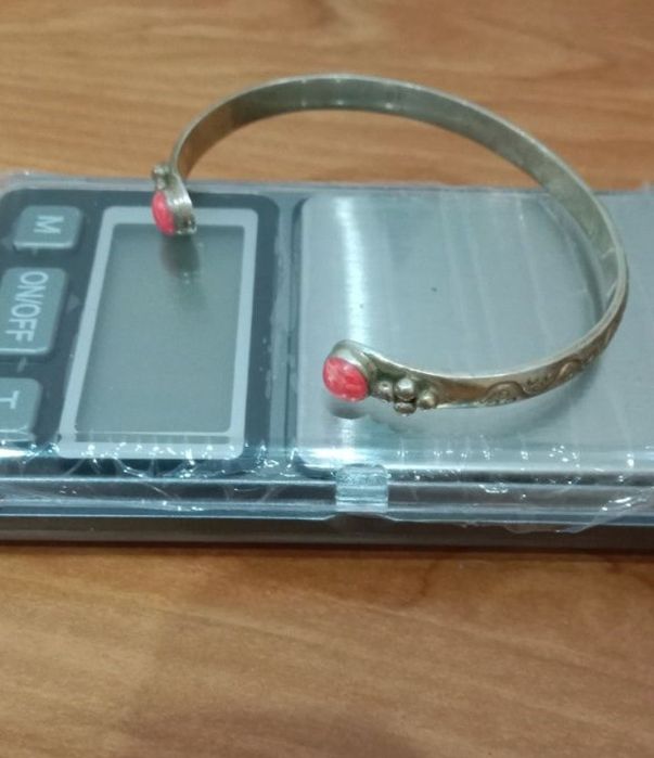 Браслет серебряный без пробы