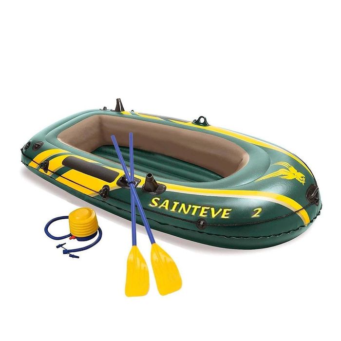 Надувной лодки Двухместный. Бесплатно доставка