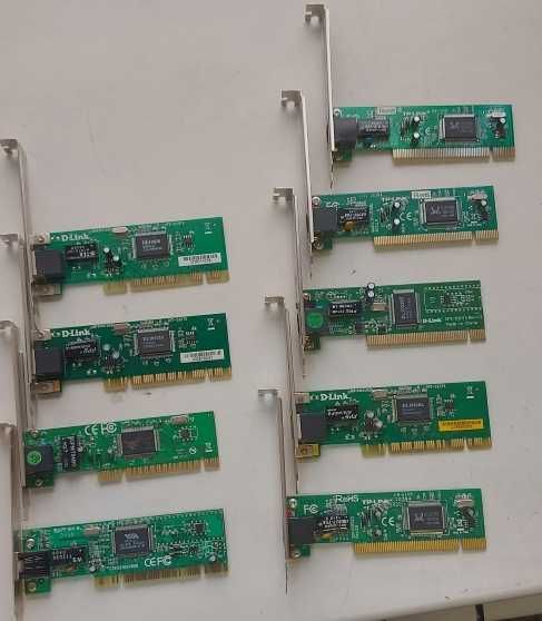 Сетевые карты D-Link, TP-Link 10/100 Мбит - подключение PCI