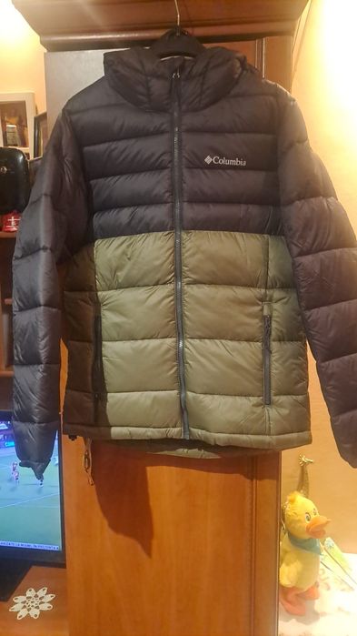 Geaca  Columbia culoare Verde  cu negru