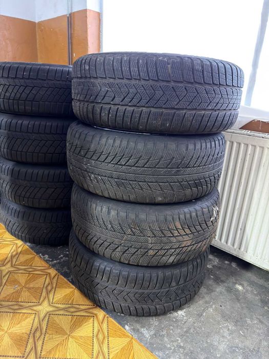 Jante 17 5x112 ET30 Mercedes C E Class audi A4 vw bmw + 225/50 R17 iarna