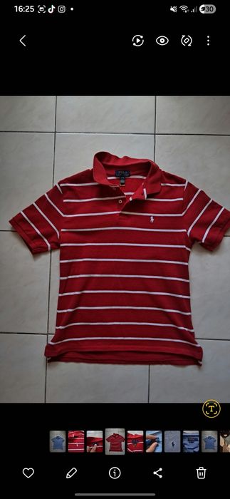Оригинална детска/юношеска поло тениска Polo Ralph Lauren | Размер L (14-16 г.)