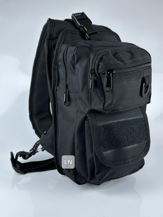 Тактическа мъжка чанта през рамо + кобур