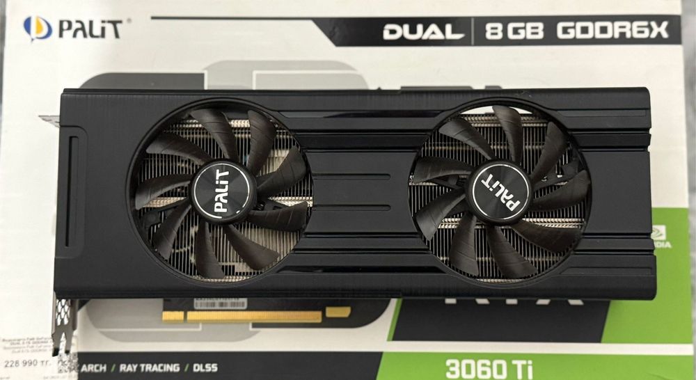 Видеокарта RTX 3060 ti 8gb