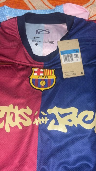 Tricou Cactus Jack x Nike Barcelona