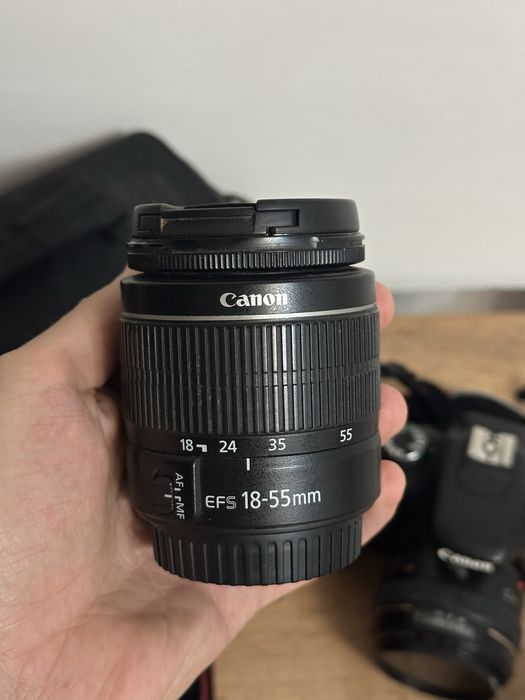Canon EOS 600D + обьектив canon 50mm 1:1.4