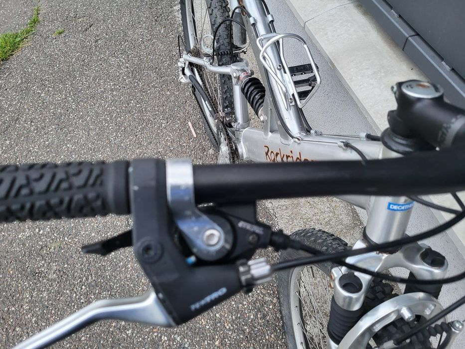 Rockrider 600fs full suspension Furca 26 marzocchi