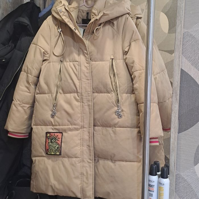 Зимний пуховик на девочку 152 рост