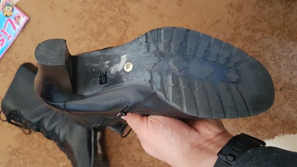 Cizme de piele Paul Green Munchen mărimea 38 si 3/4