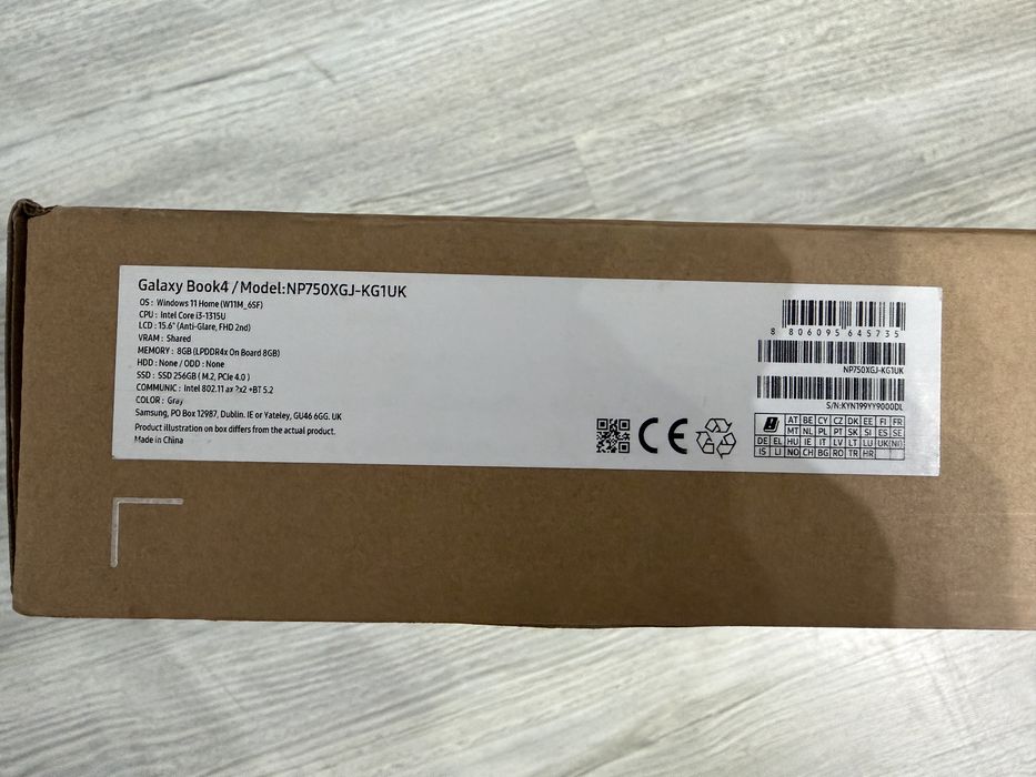Laptop Samsung Galaxy Book4 nou/sigilat