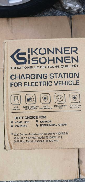 НОВА Зарядна станция Könner & Söhnen KS-X16/3. - 11kW.