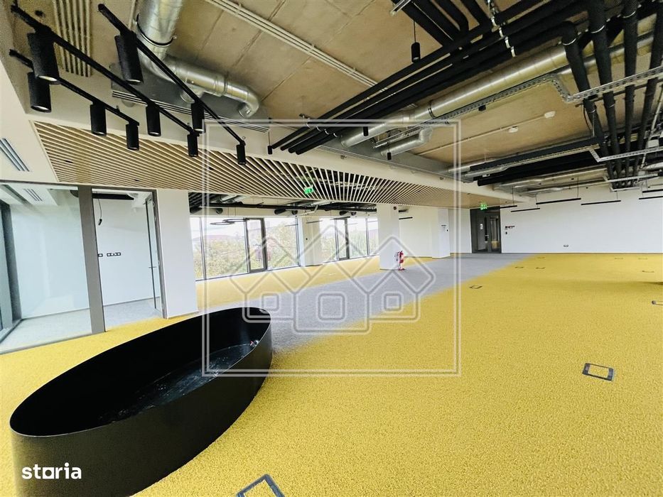 Spatiu de birouri 750 mp, facilitati de top - zona Piata Cibin