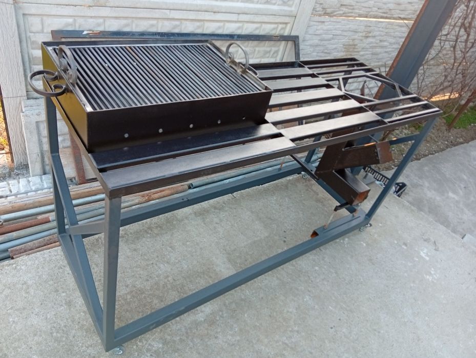 Grătar mobil sobă rachetă