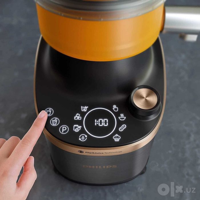PHILIPS HR3770 Блендер +шнековая соковыжималка 2в1 с гарантией 1 год.