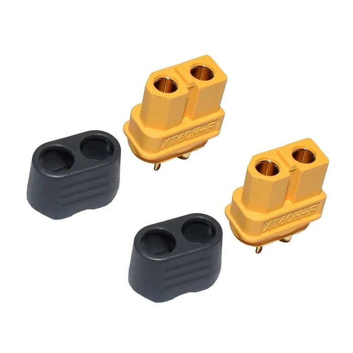 Conector XT60 – Set 5 bucăți mamă + tată, mufe conectori pentru baterii Li-Ion, LiPo și LiFePO4