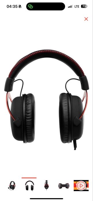 Наушники от HyperX