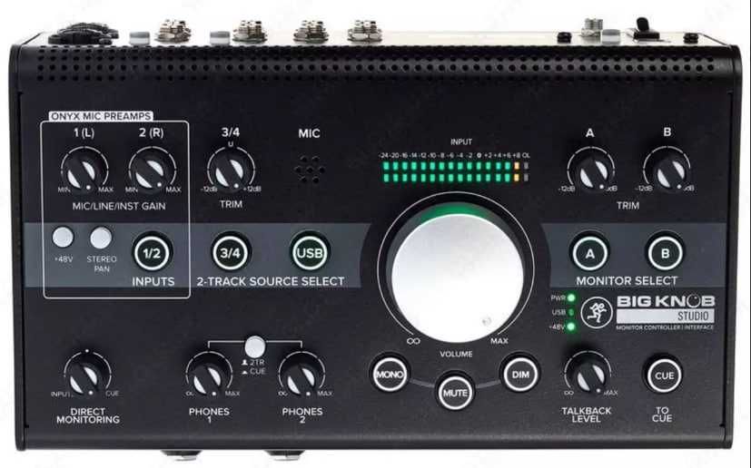 Mackie Big Knob Studio – это максимально компактное решение для студии
