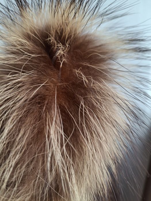 Естествен пух за качулка